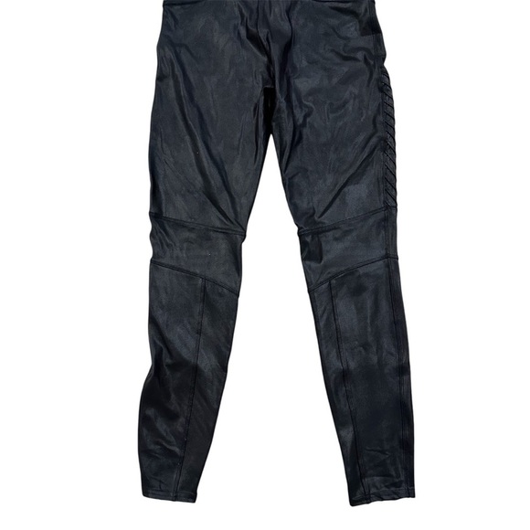 Spanx Faux Leather Moto Leggings - Picture 11 of 12